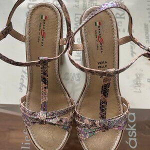 Space Moda Italian Heeled Sandles